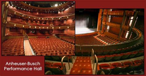 Touhill performing arts center - Touhill Performing Arts Center - Anheuser-Busch Performance Hall Ticket Policy. Sellers must disclose all information that is listed on their tickets. For example, obstructed view seats at Touhill Performing Arts Center - Anheuser-Busch Performance Hall would be listed for the buyer to consider (or review) prior …
